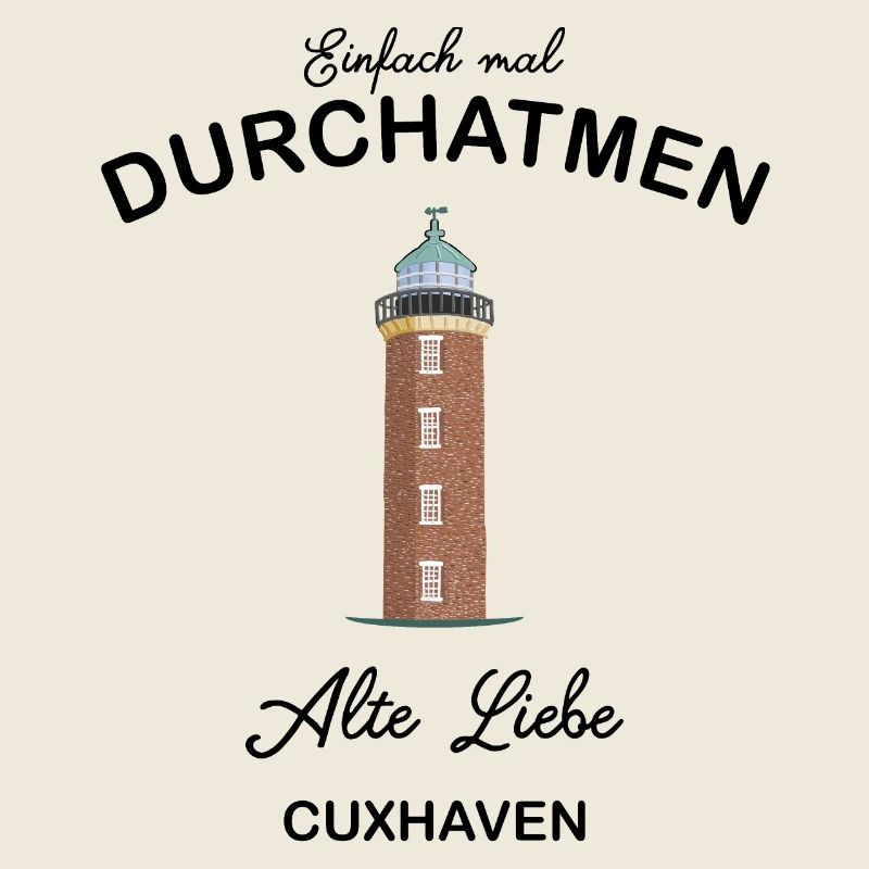 Cuxhaven, Hamburger Leuchtturm an der Alten Liebe
