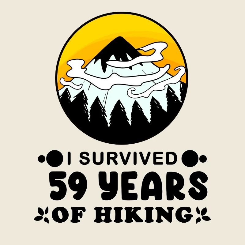 Mountain Wanderer 59e anniversaire 59 ans cadeau
