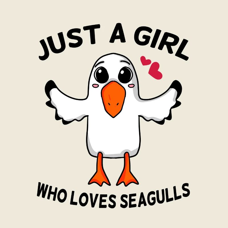 Möwe Spruch Mädchen Nordsee