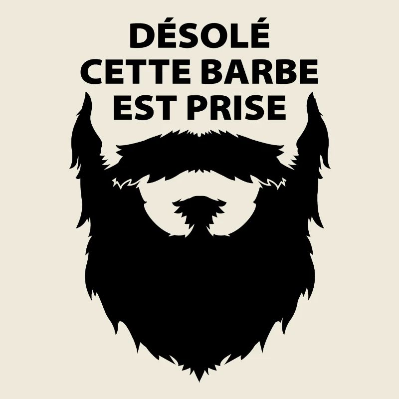 Désolé cette barbe est prise