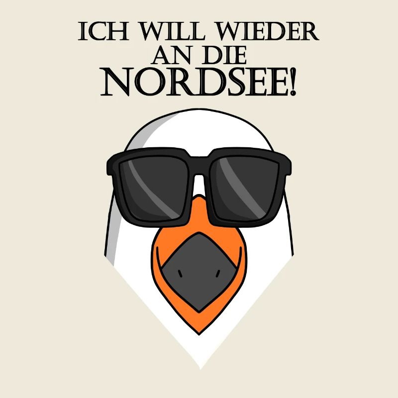 Nordsee Plattdeutsch Spruch Moin Möwe