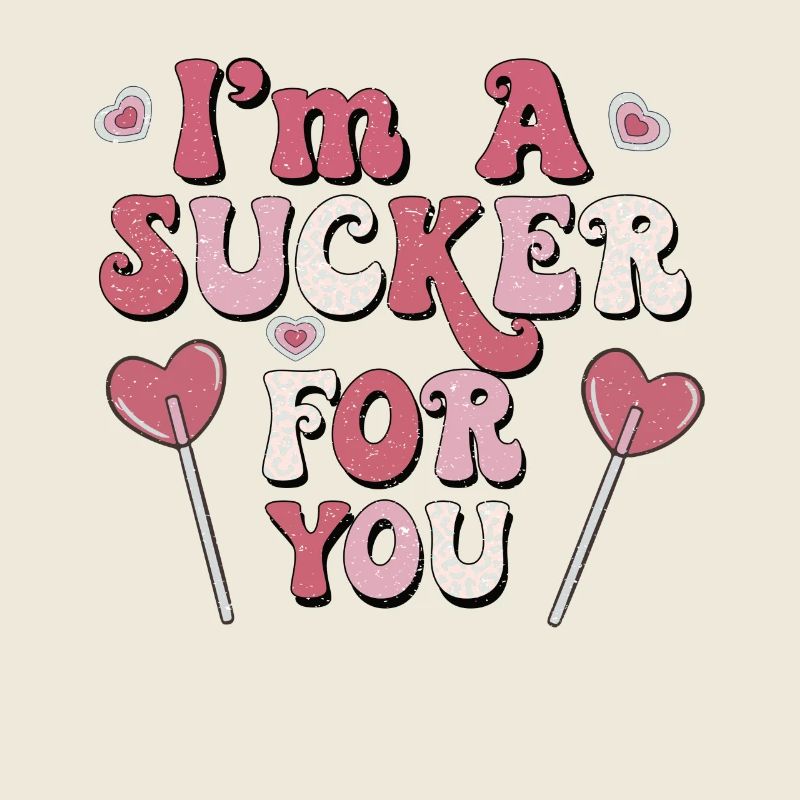 Je suis un imbécile pour vous rétro-valentines