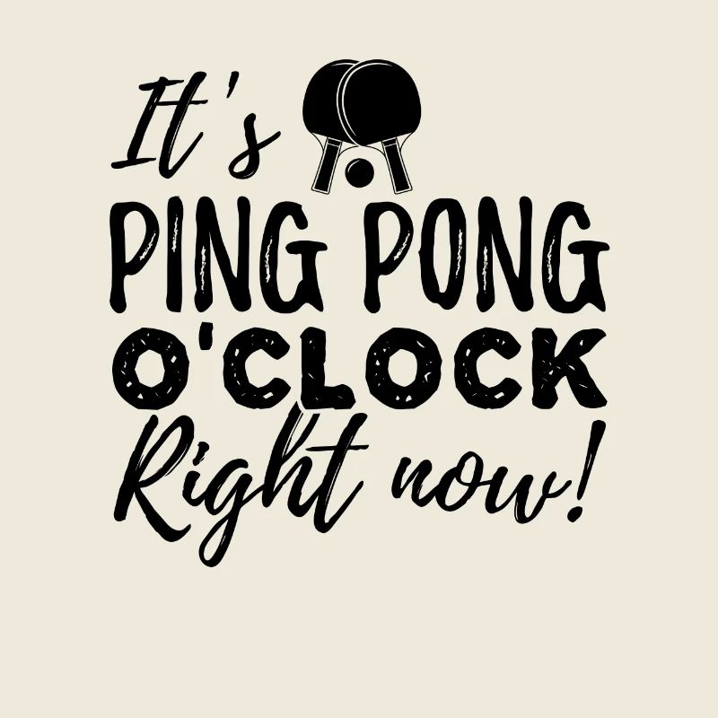 Ping Pong lustiger Spruch