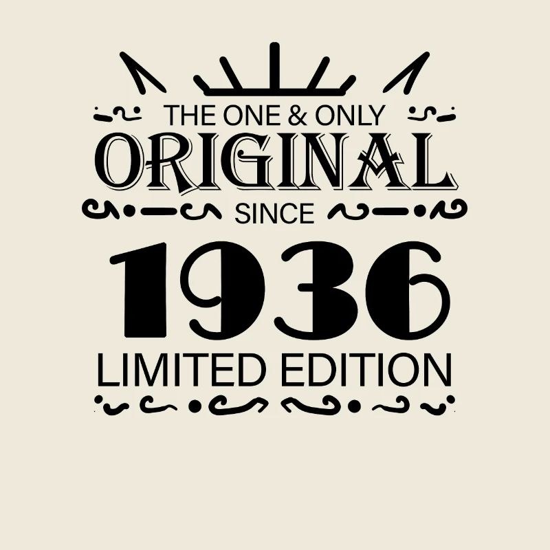 1936 - Année de construction 1936 - Né en 1936
