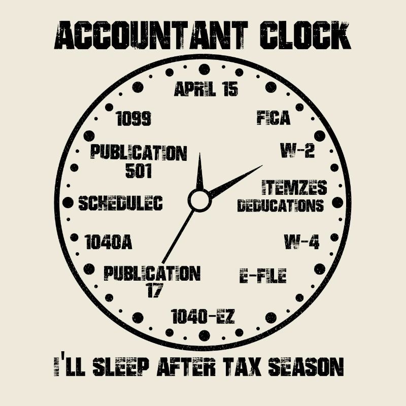Drôle d’horloge comptable CPA Comptabilité