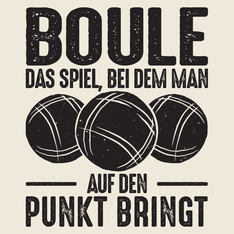 Boule Spruch Kugeln werfen Boccia Spiel Botcha