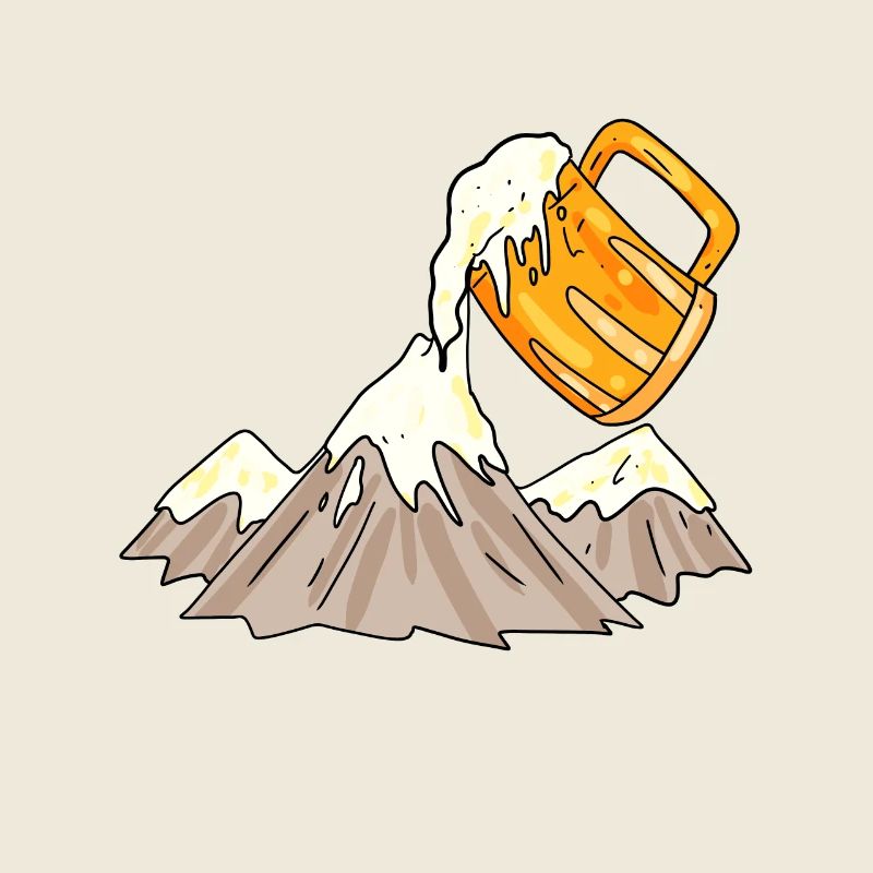 Bergsteigen Berge Berg Bier