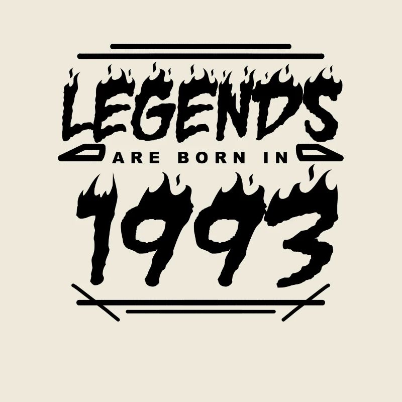 Legend 1993 - Born 1993 - Built in 1993