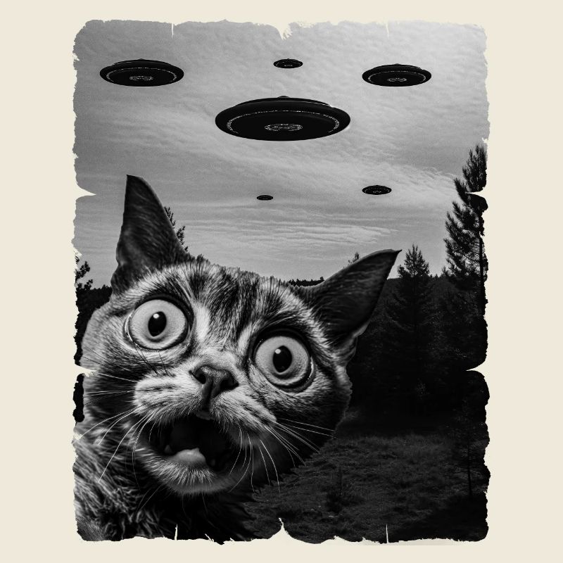 Katze Auserirdisch Invasion Uap Weirdcore