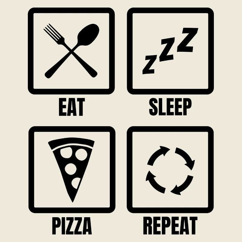 Pizzaliebhaber Zeitplan