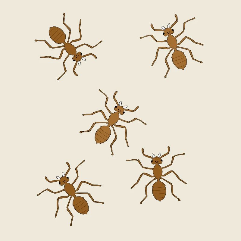 fourmis, insectes, insectes, habitants de la forêt, animaux de la forêt