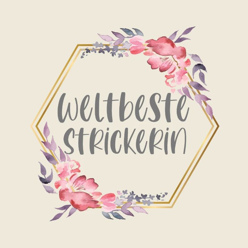 Strickerin Stricken Hobby Geschenk
