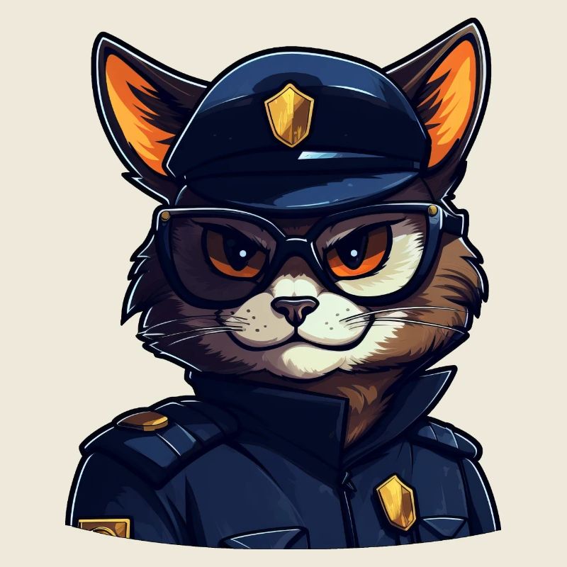Katzen Polizei