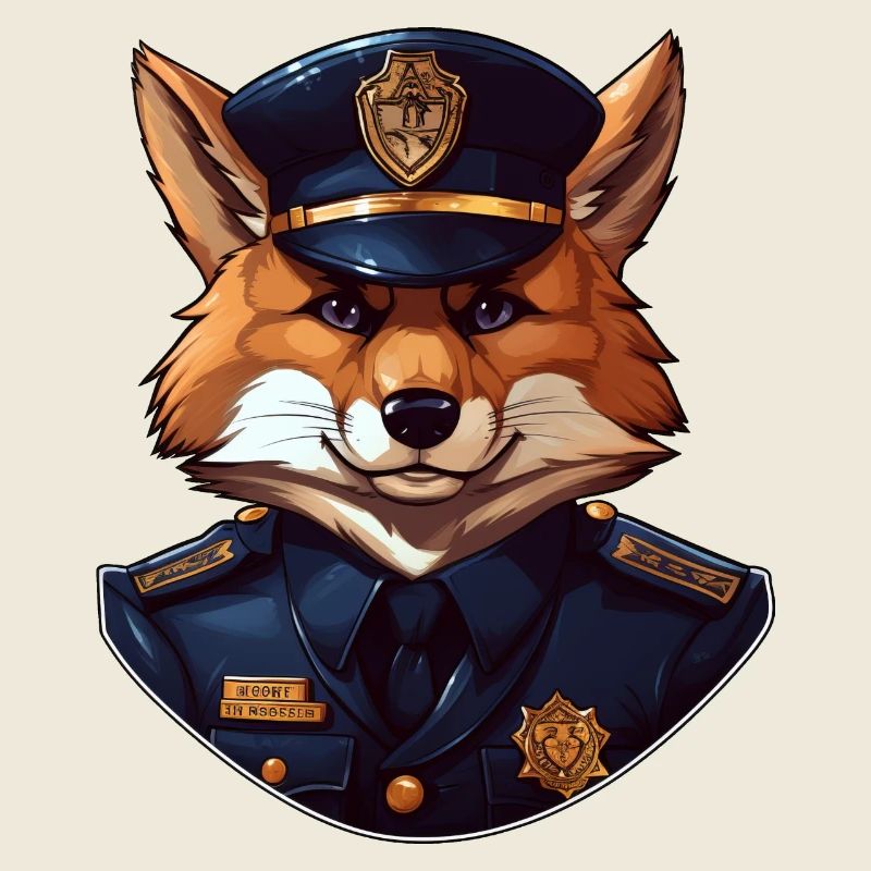 Renard policier