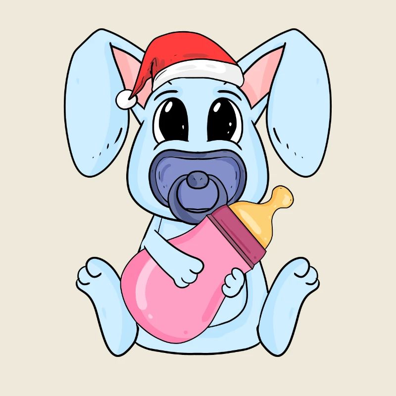 Noël Bébé Lapin