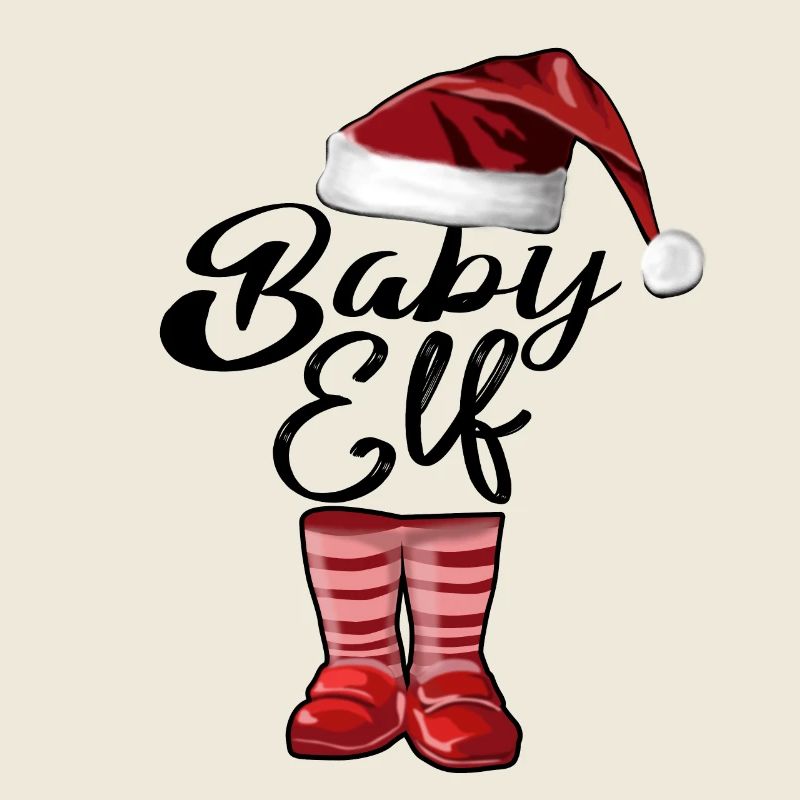 Baby Elf – Süßes Weihnachtsdesign
