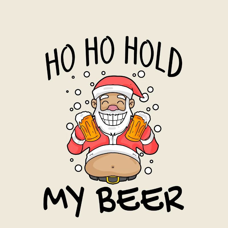 Weihnachtsmann Weihnachten Bier