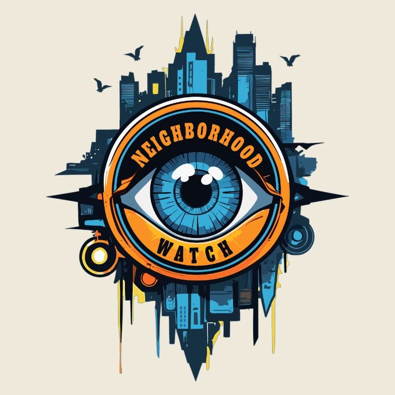 Nachbarschaftswache Auge