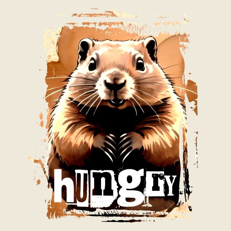 Hungriger Nager