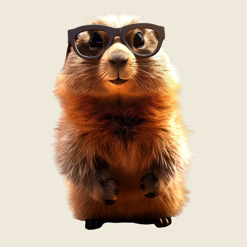 Marmot with sunglasses Rodent Ground Squirrel