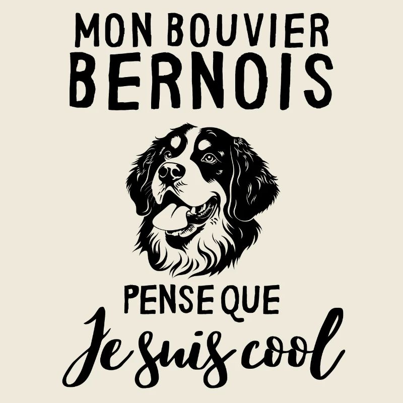 Chien de race bouvier bernois