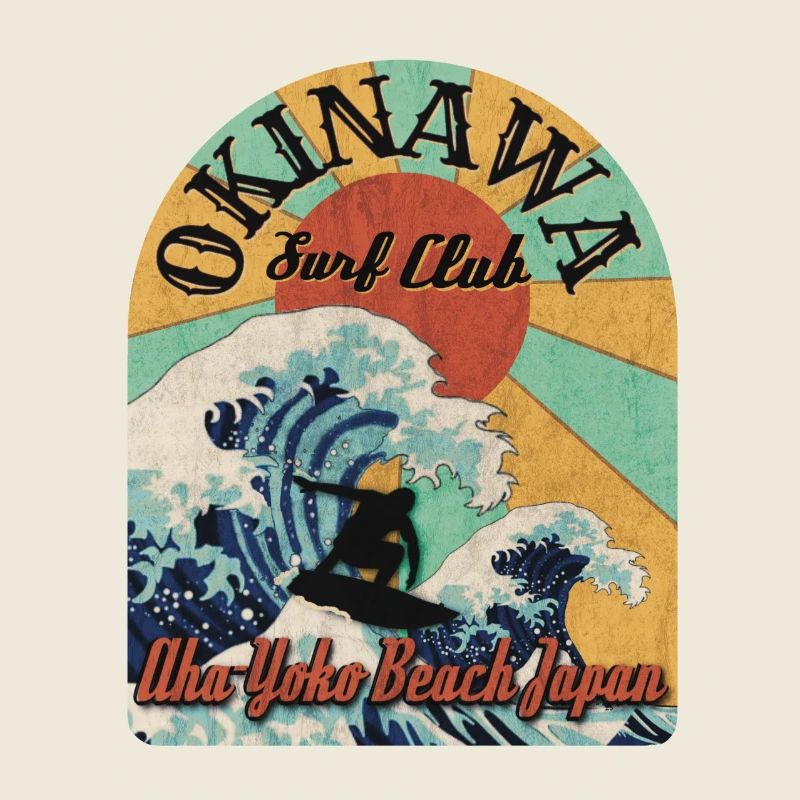 Okinawa Surf Club (Distressed)