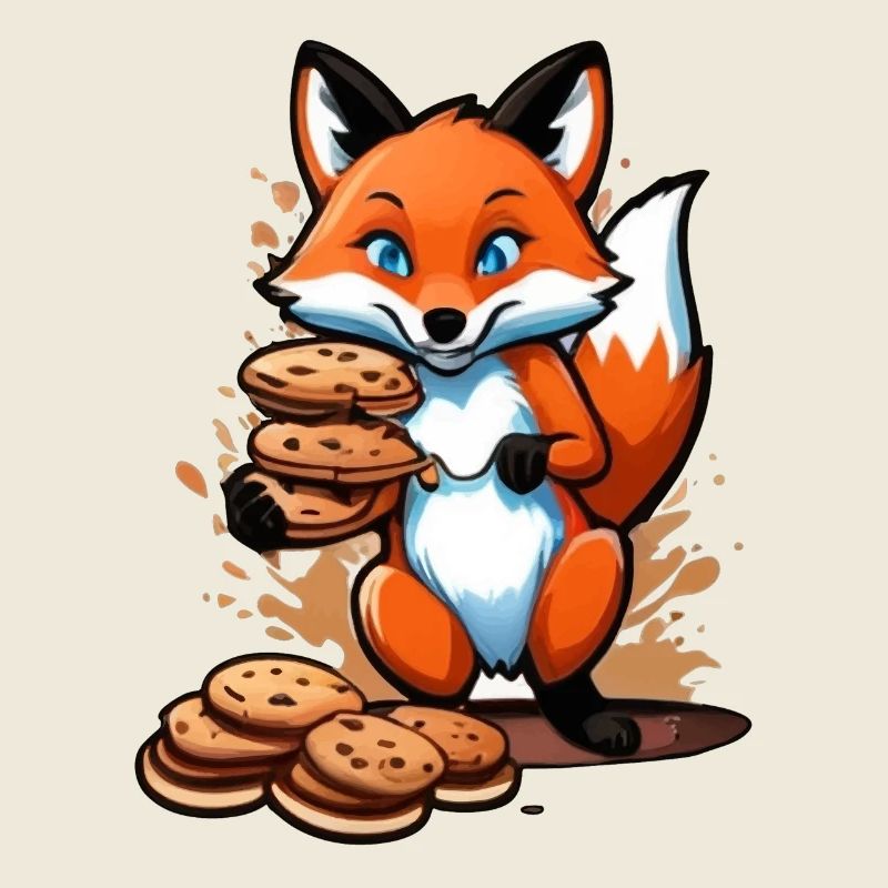 Biscuits et renards | Renard et chocolat