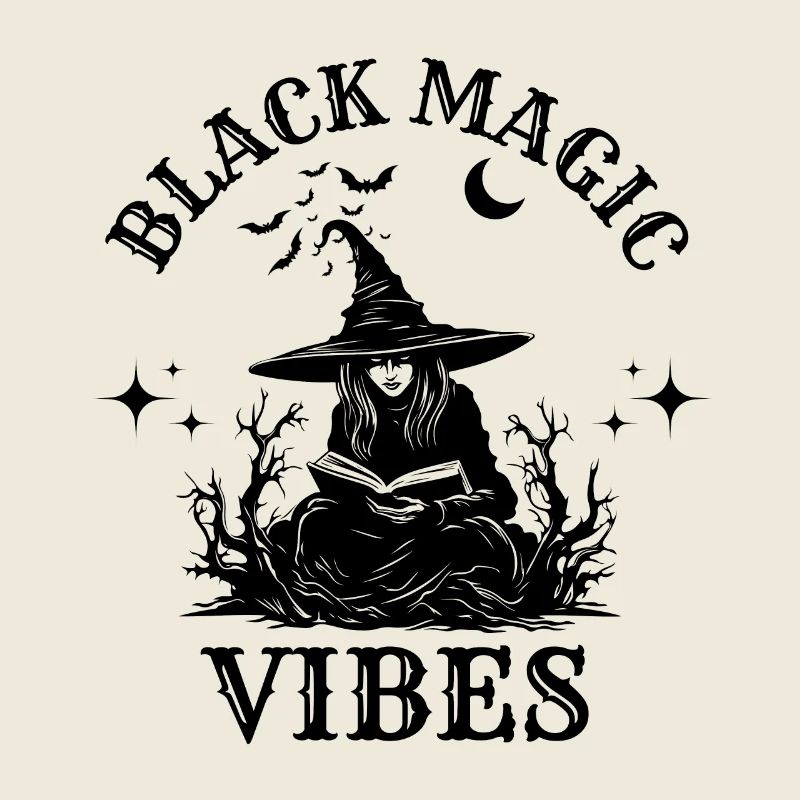 Black Magic Vibes Magie de sorcière drôle