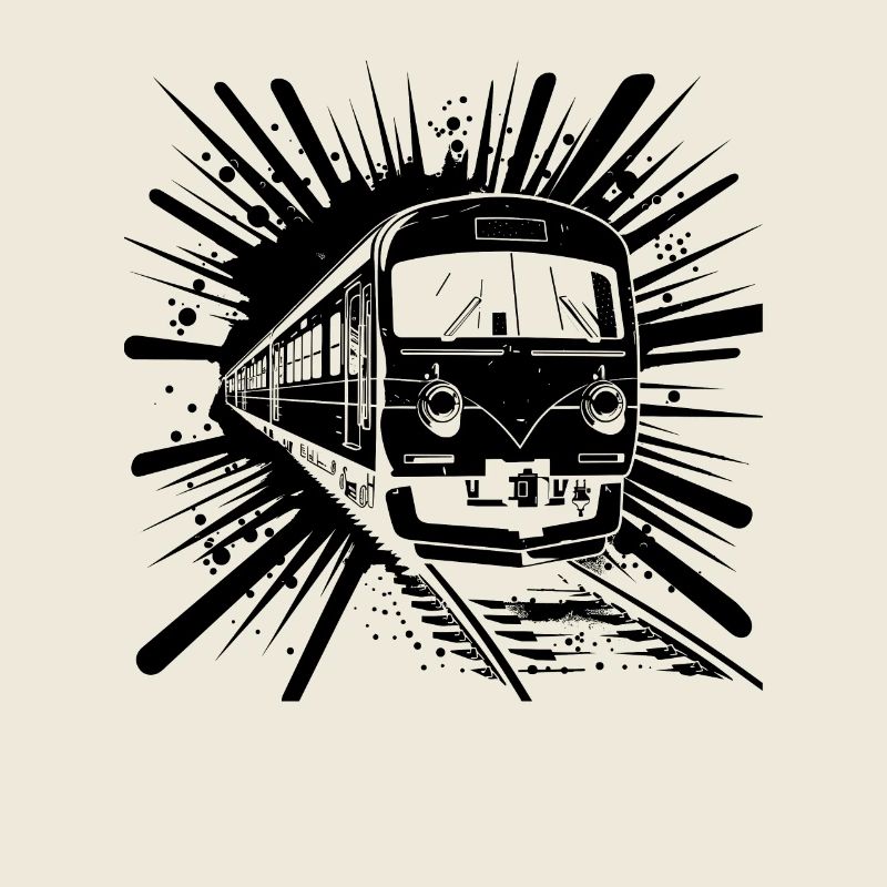 Cartoon Railroad