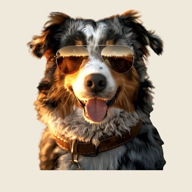 Berger australien chien amoureux Mignon Aussie