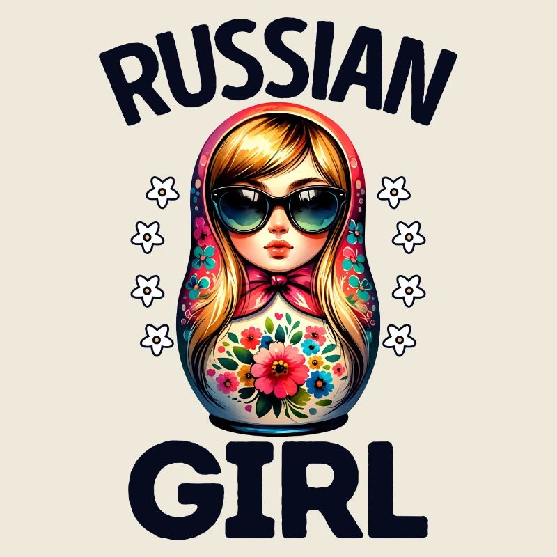 Fille russe ! Russie Matriochka Russe pour