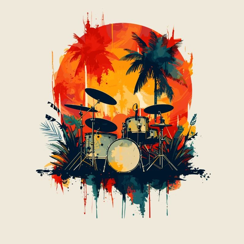 Drums 90s Look