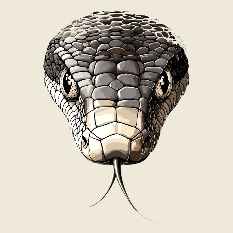 Schlange Python Kobra Mamba Klapperschlange Snake