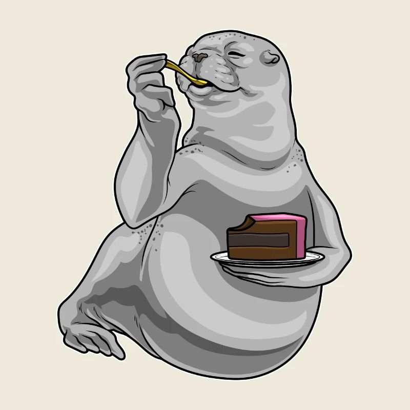Seehund Kuchen