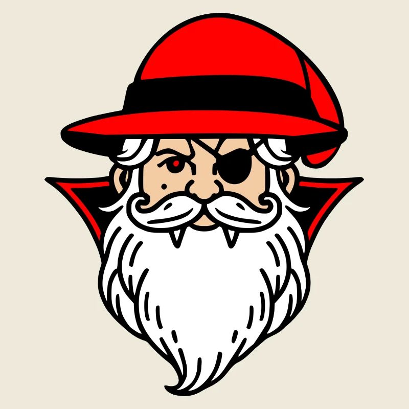 Costume d’Halloween du Père Noël