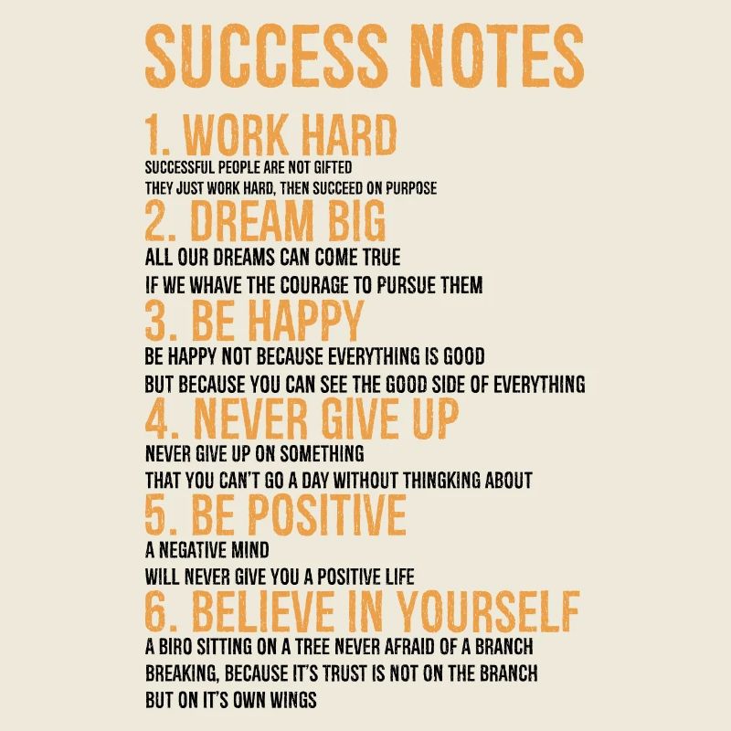 Success Notes