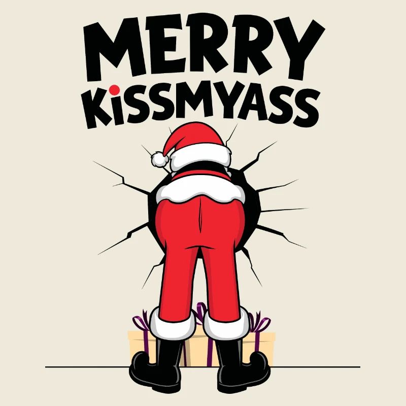 Weihnachtsmann Lustig