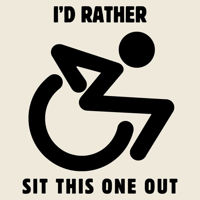 Asseyez-vous celui-ci.. dans mon fauteuil roulant #