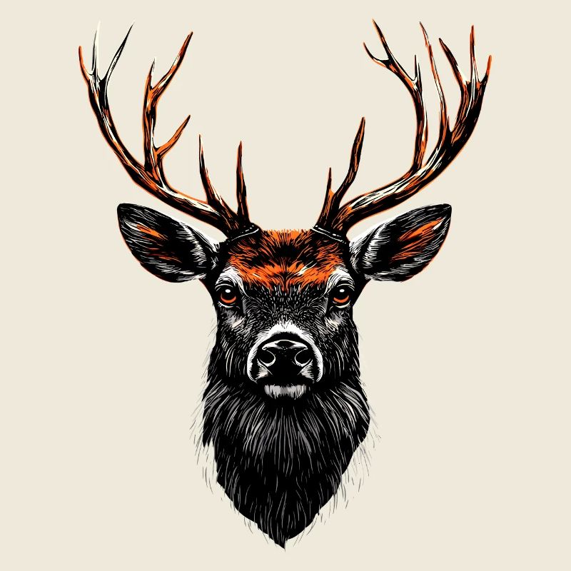 Hirsch Geweih Jagd Reh Rentier Rothirsch Jäger