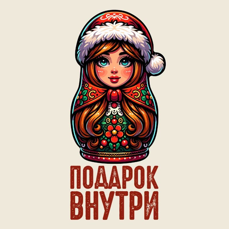 Matriochka russe Noël Russie
