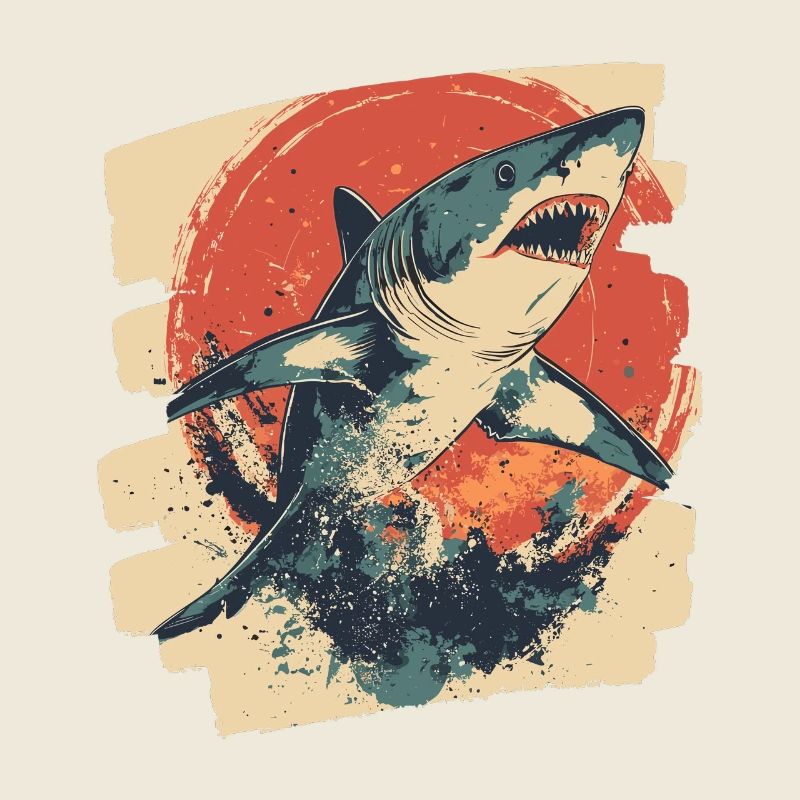 Haifisch Retro