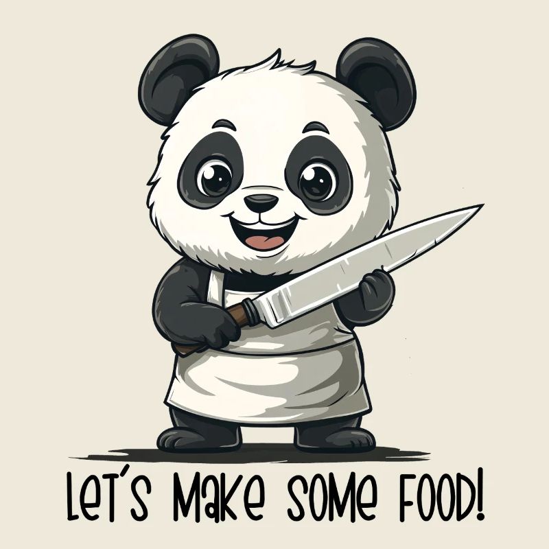 Let’s Make Some Food – Panda Koch Cartoon