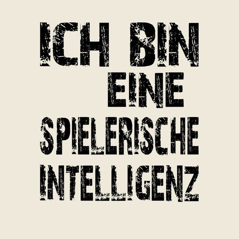 KI Spruch Ich bin eine spielerische Intelligenz