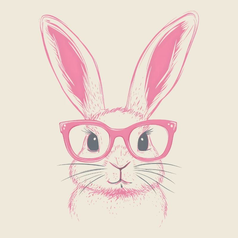Lapin Lapin Lunettes Oreilles de Lapin Cadeau Lapin