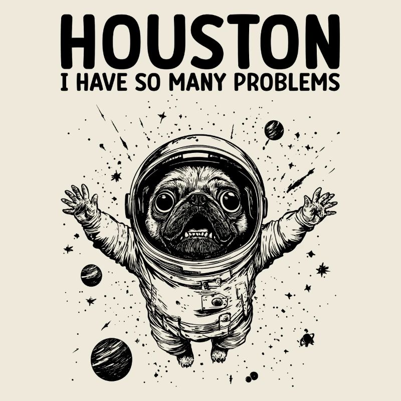 Houston J’ai tellement de problèmes Carlin Astronaute