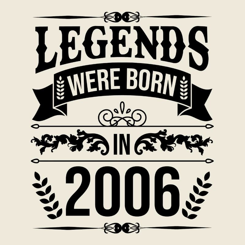 Legenden wurden 2006 geboren