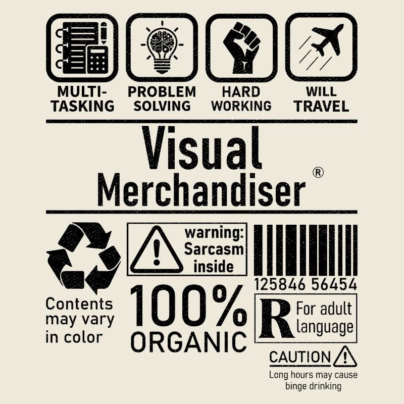 Visual Merchandiser multi tasking problem solving