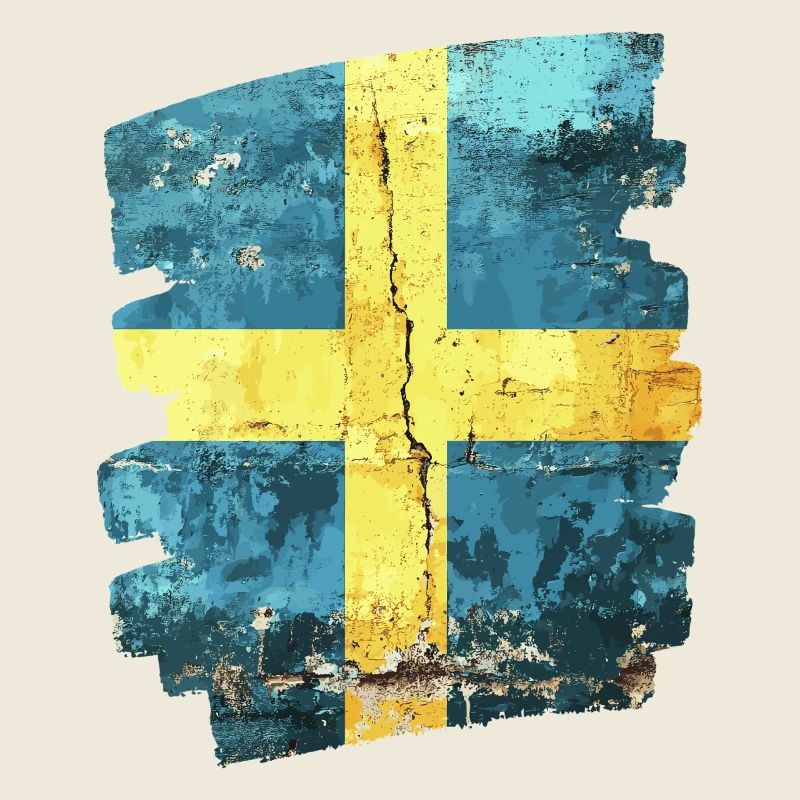 Drapeau suédois Suède