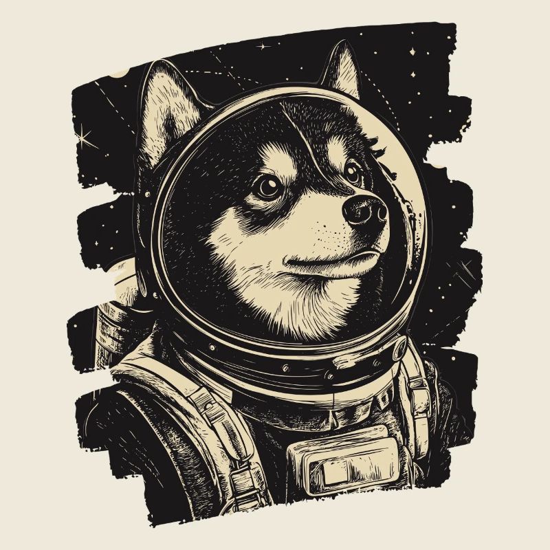 Husky Astronaut
