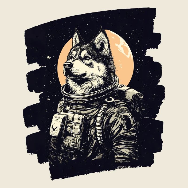Husky Astronaut